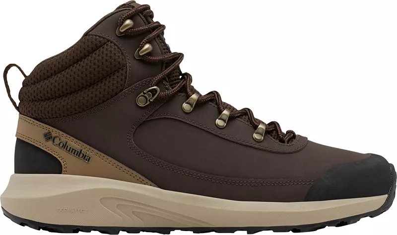 

Мужские походные ботинки Columbia Trailstorm Peak Mid Mid, цвет Cordovan/Black