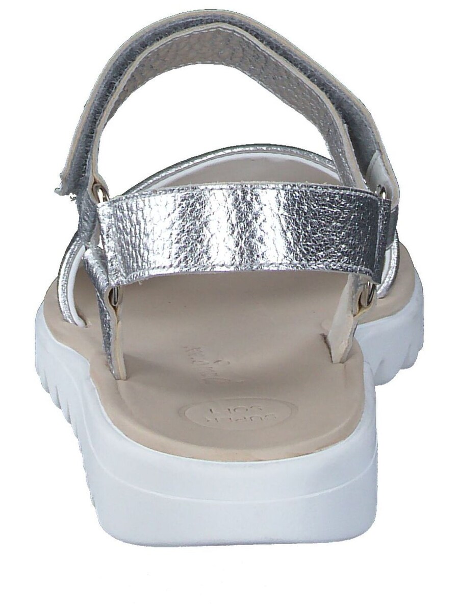 Босоножки на высоком каблуке Paul Green Strap Sandals, серебряный — фото 3