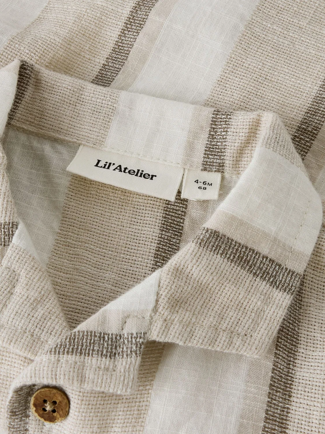 Удобная рубашка на пуговицах Lil'Atelier, White — фото 3