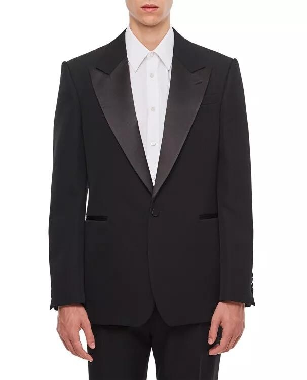 

Смокинг пиджак Alexander Mcqueen, черный