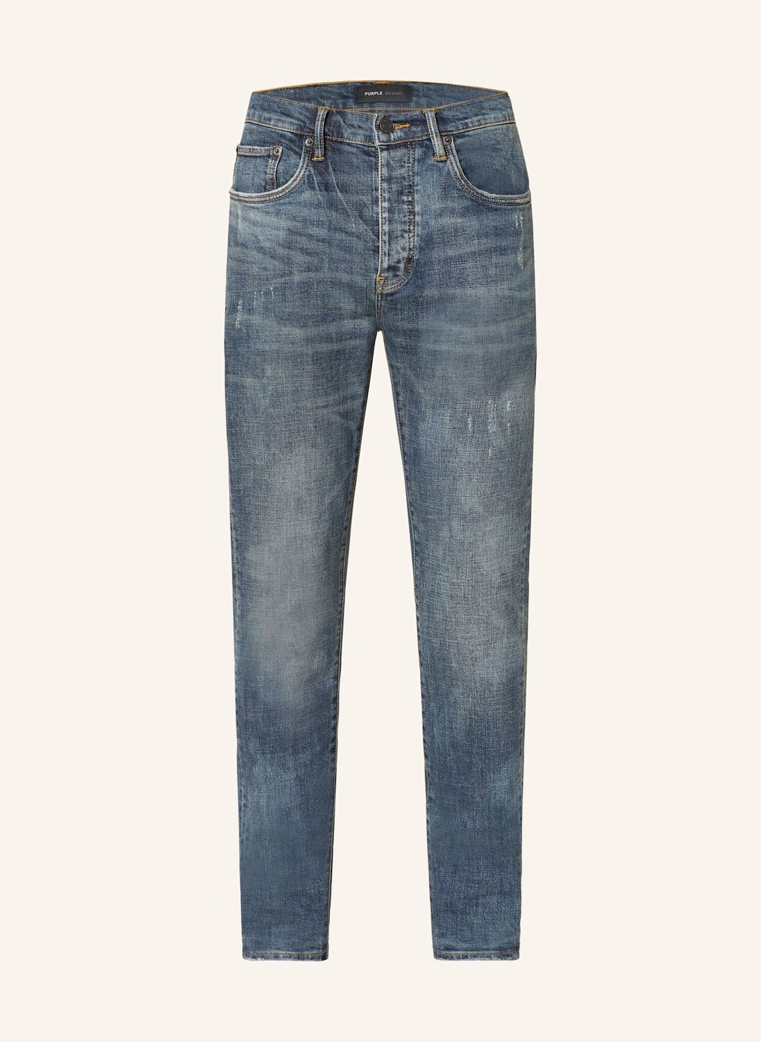 

Джинсы скинни PURPLE BRAND, цвет DK INDIGO