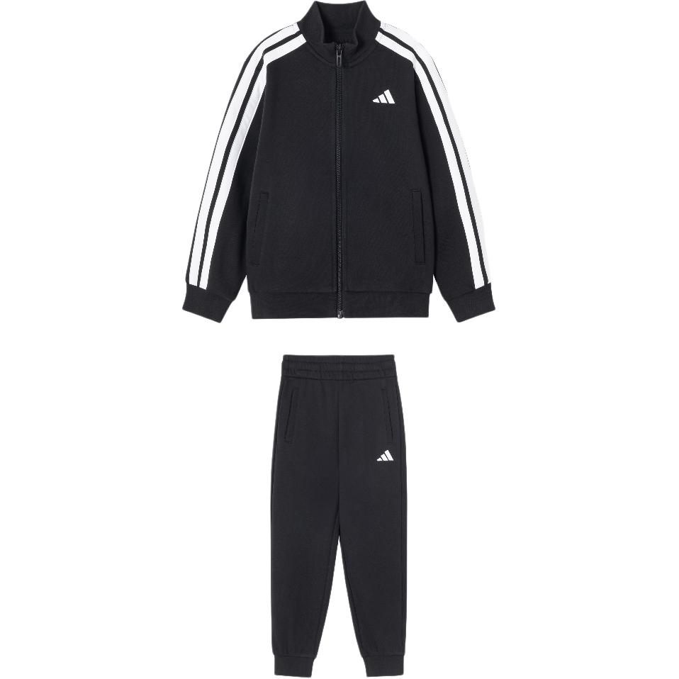 Adidas Спортивный костюм Casual Sportswear JK VR White/Black для детей 3-7 лет — фото 3