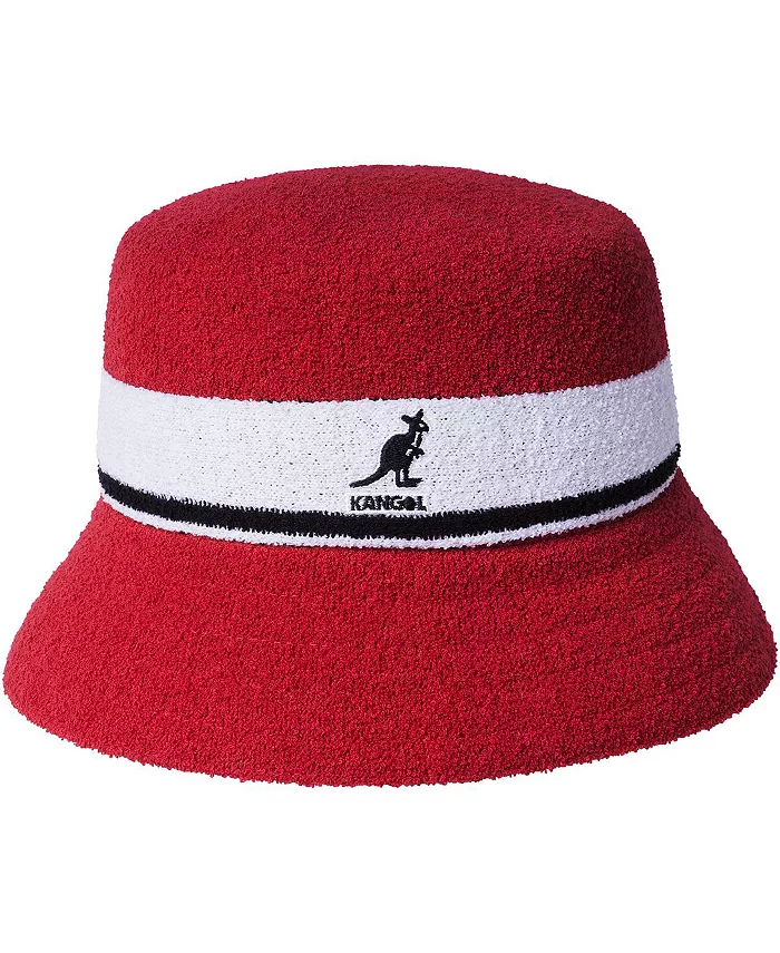

Мужская бермудская панама в полоску Kangol, красный