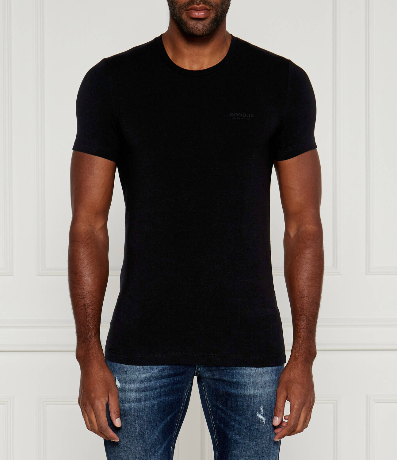 

Футболка DONDUP - made in Italy Regular Fit, черный