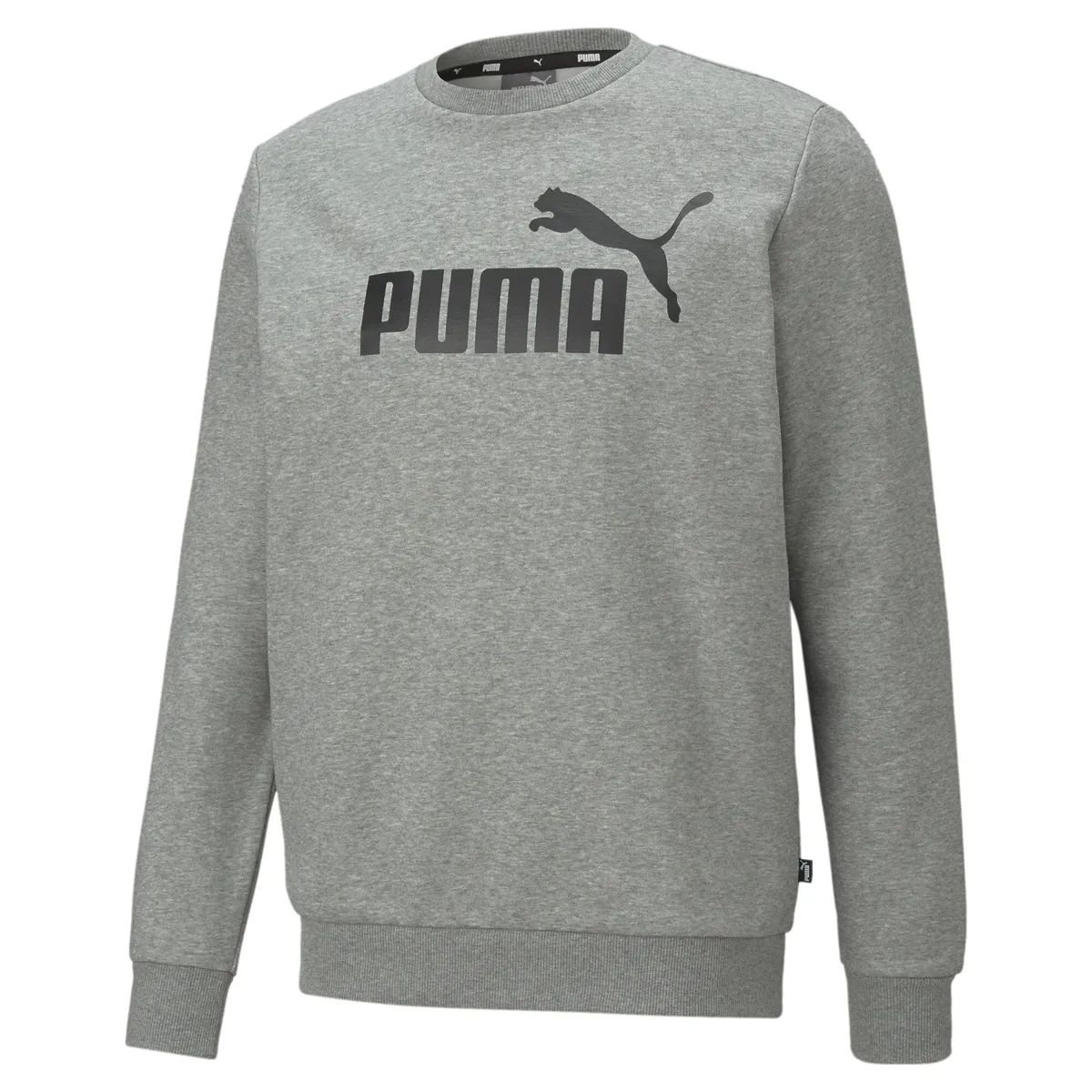 

Рубашка PUMA с длинными рукавами "ESS BIG LOGO CREW FL", серый