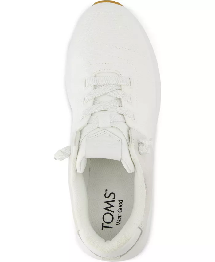Женские кроссовки Trvl Lite Cabrillo на шнуровке TOMS, белый — фото 4