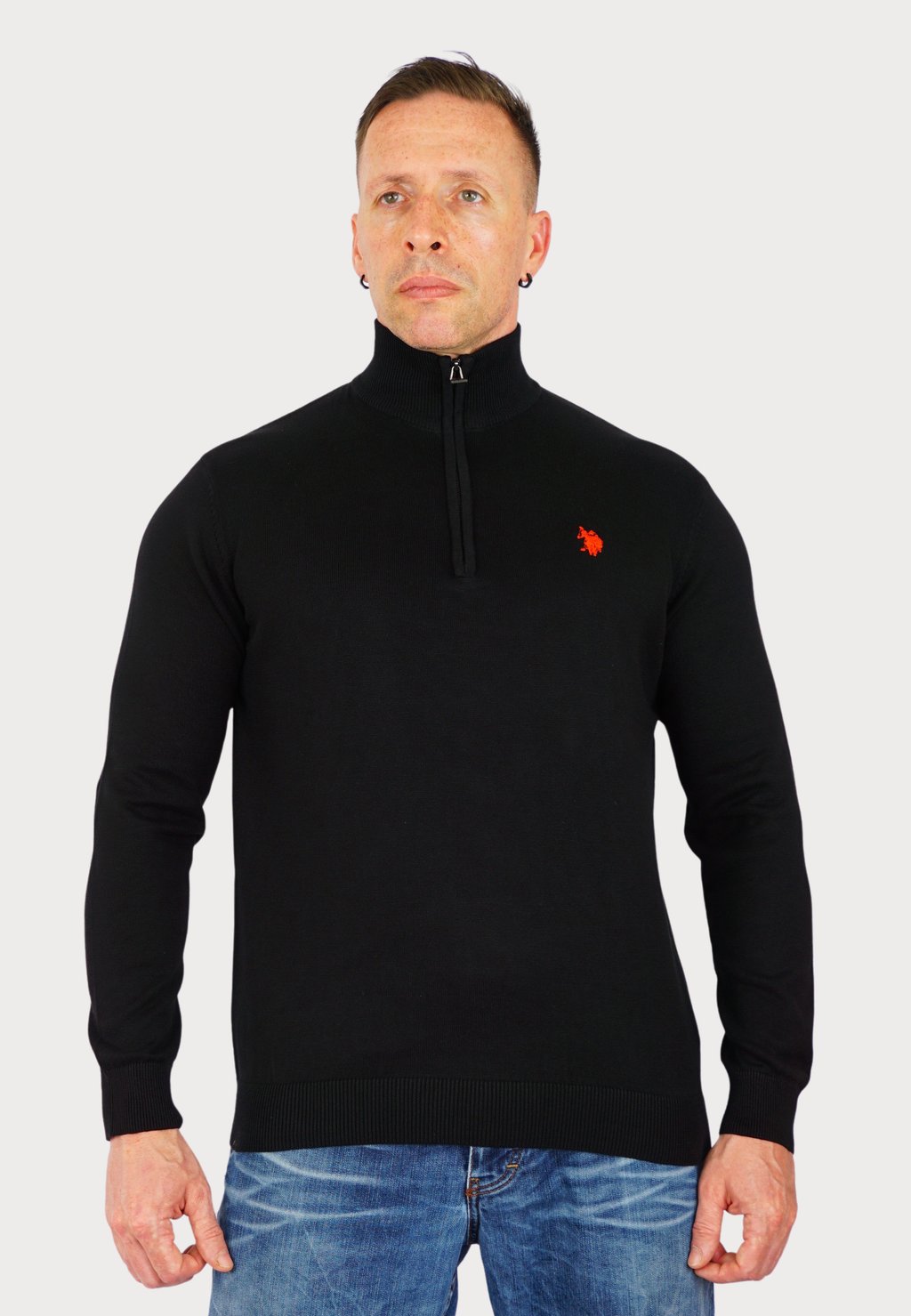 

Джемпер U.S. Polo Assn., черный