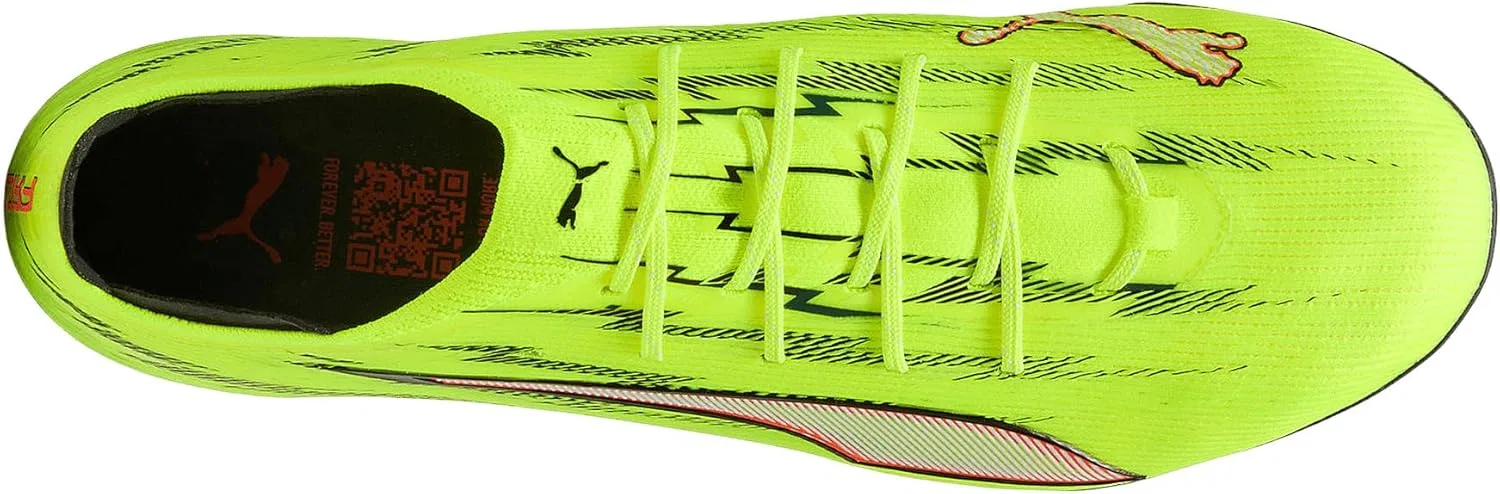 Мужские кроссовки PUMA Ultra 6 Carbon FG Unleash, Yellow — фото 4
