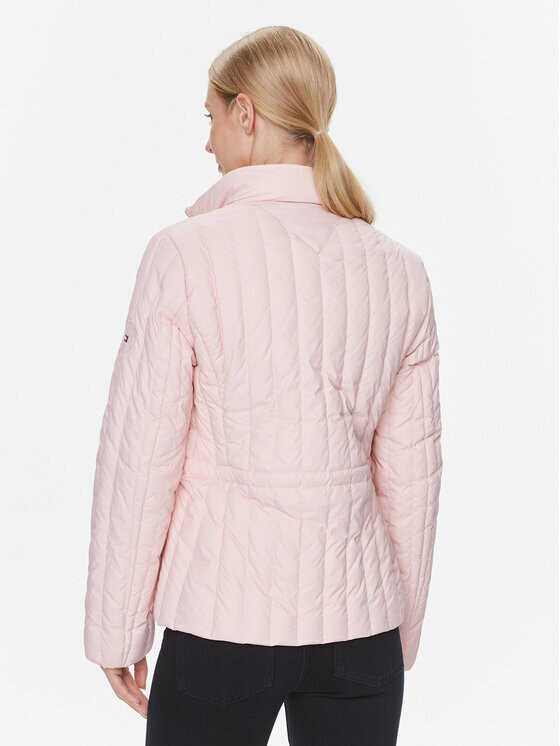 Переходная куртка стандартного кроя Tommy Hilfiger, розовый — фото 4