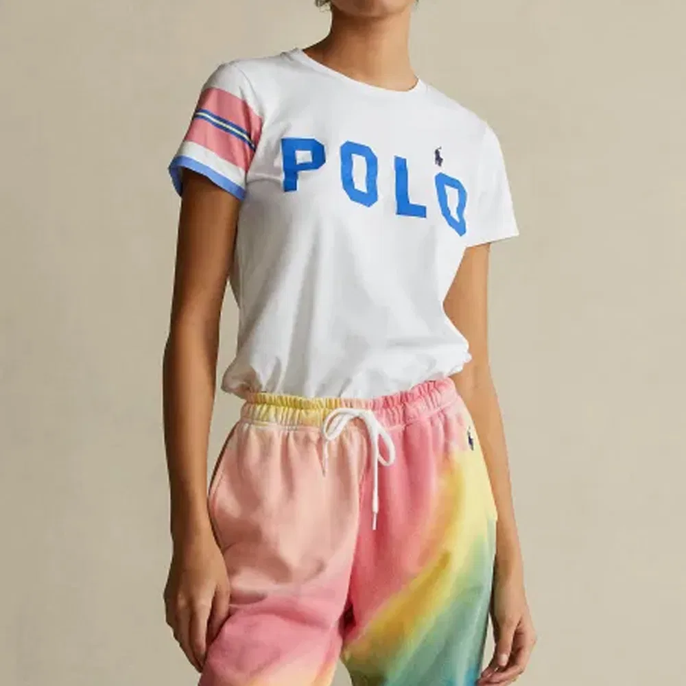 Футболка женская Polo Ralph Lauren, White — фото 3