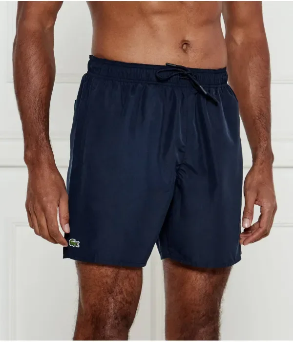 Пляжные шорты regular fit Lacoste, темно-синий