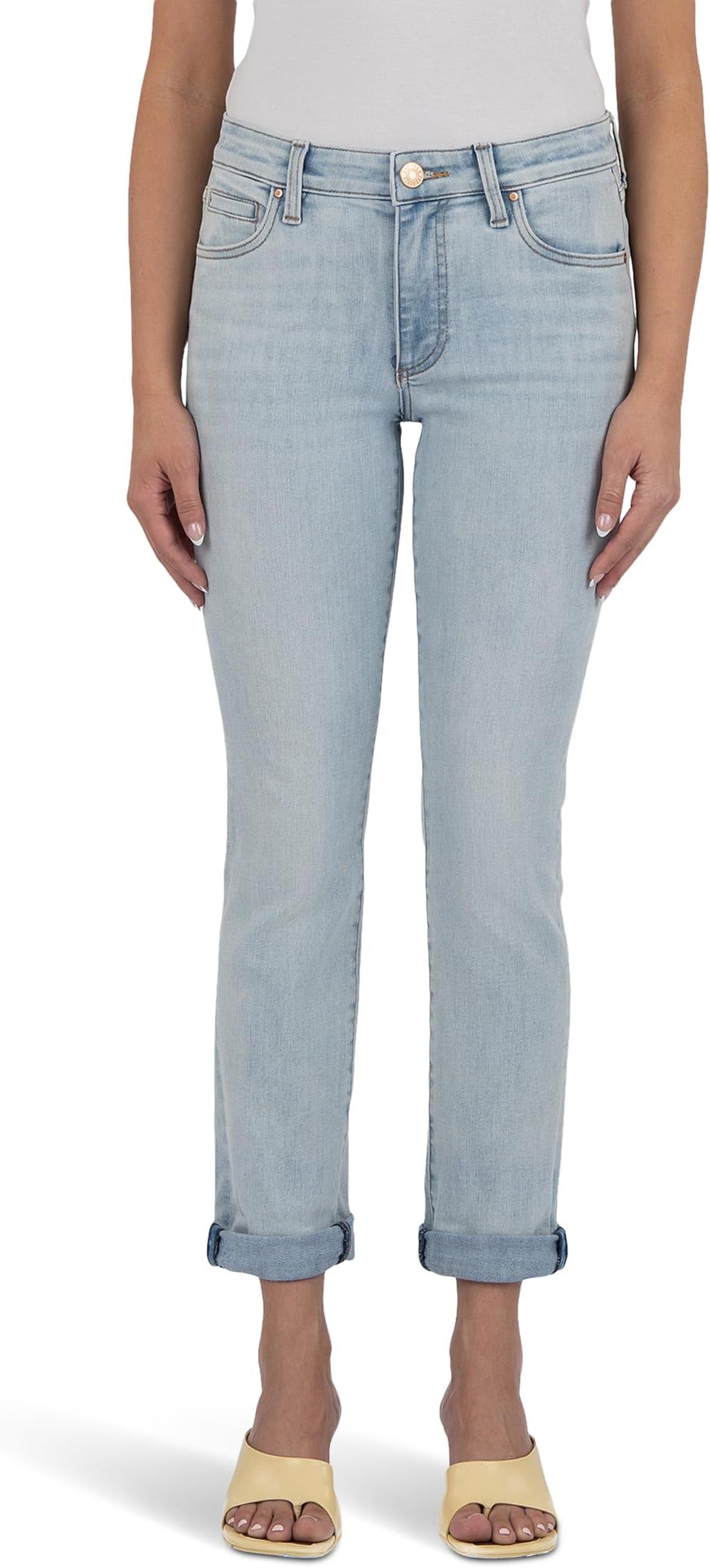 

Джинсы KUT from the Kloth Catherine Boyfriend, Clear