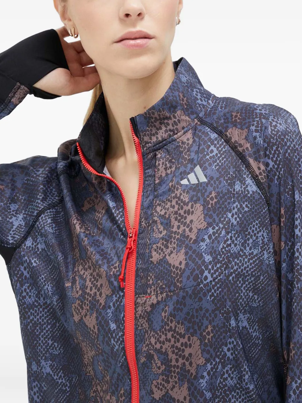 Куртка Fast Iteration на молнии Adidas, синий — фото 4
