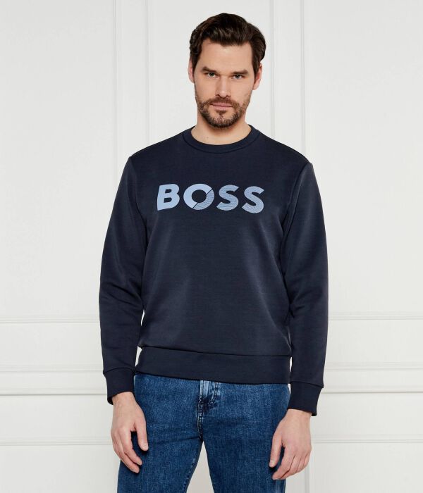 

Толстовка Boss Green Salbo Regular Fit, синий