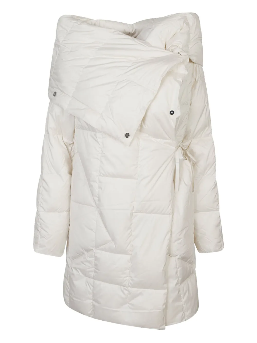 

Стеганое пальто-халат Add, нейтральный