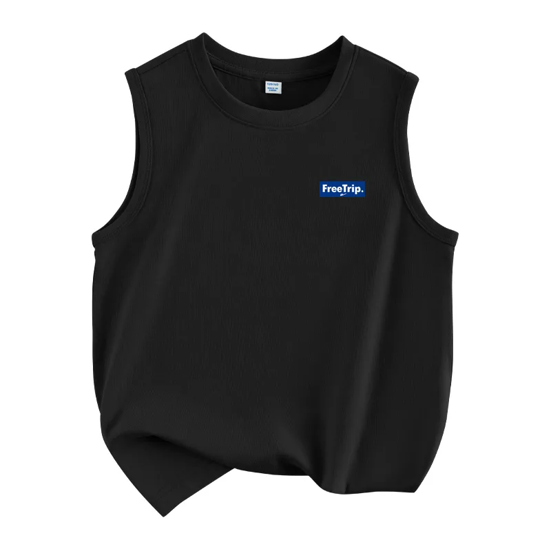 Детский топ и камисоль с круглым вырезом WARRIOR, Black/H Freedom Travel K