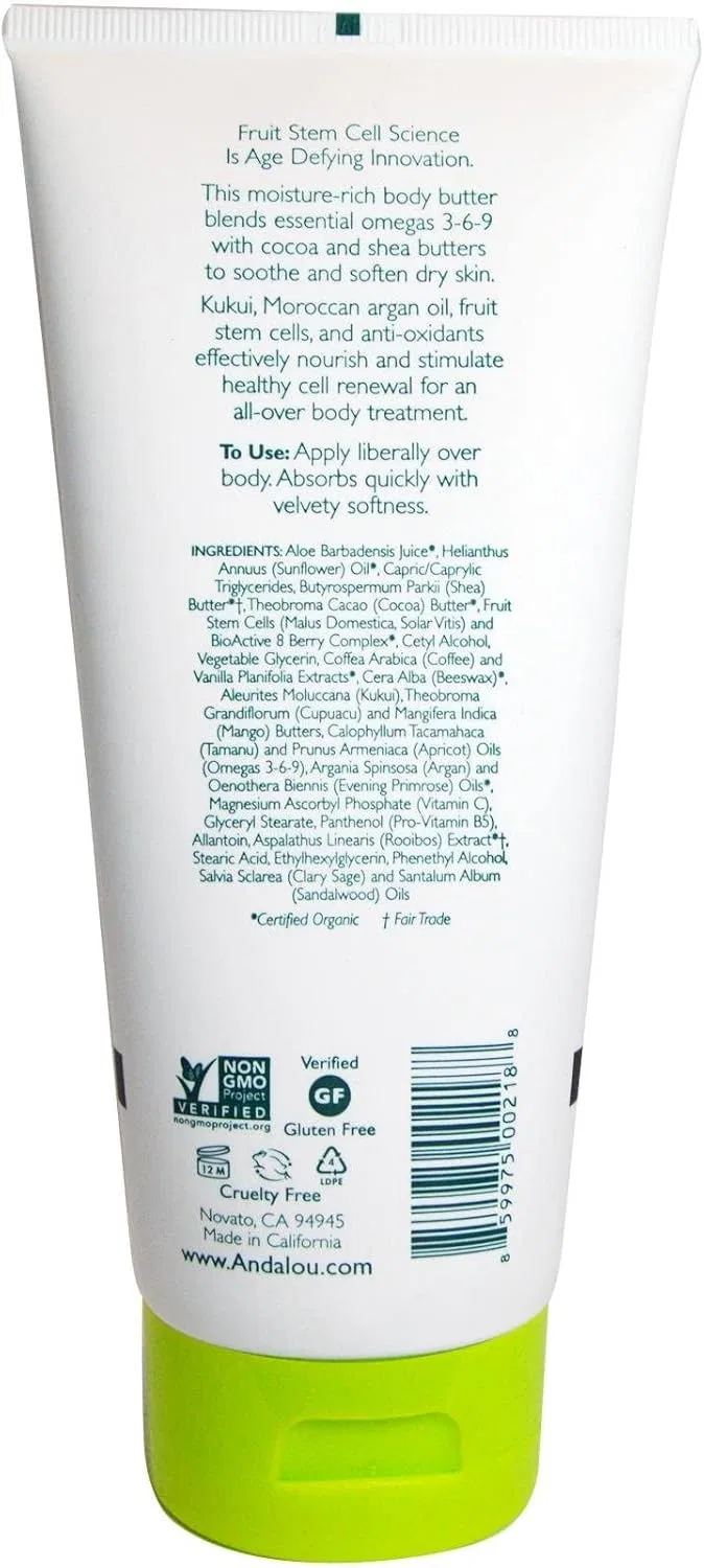 Масло для тела Andalou Naturals Kukui Cocoa, питательное, 236 мл — фото 2