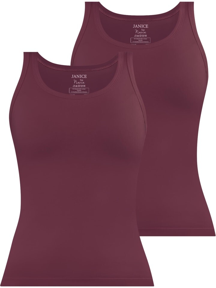 

Топ Janice 2 x Damen Nazca, цвет burgund