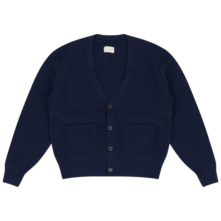 

Кардиган Aimé Leon Dore Waffle Knit Cardigan, Navy