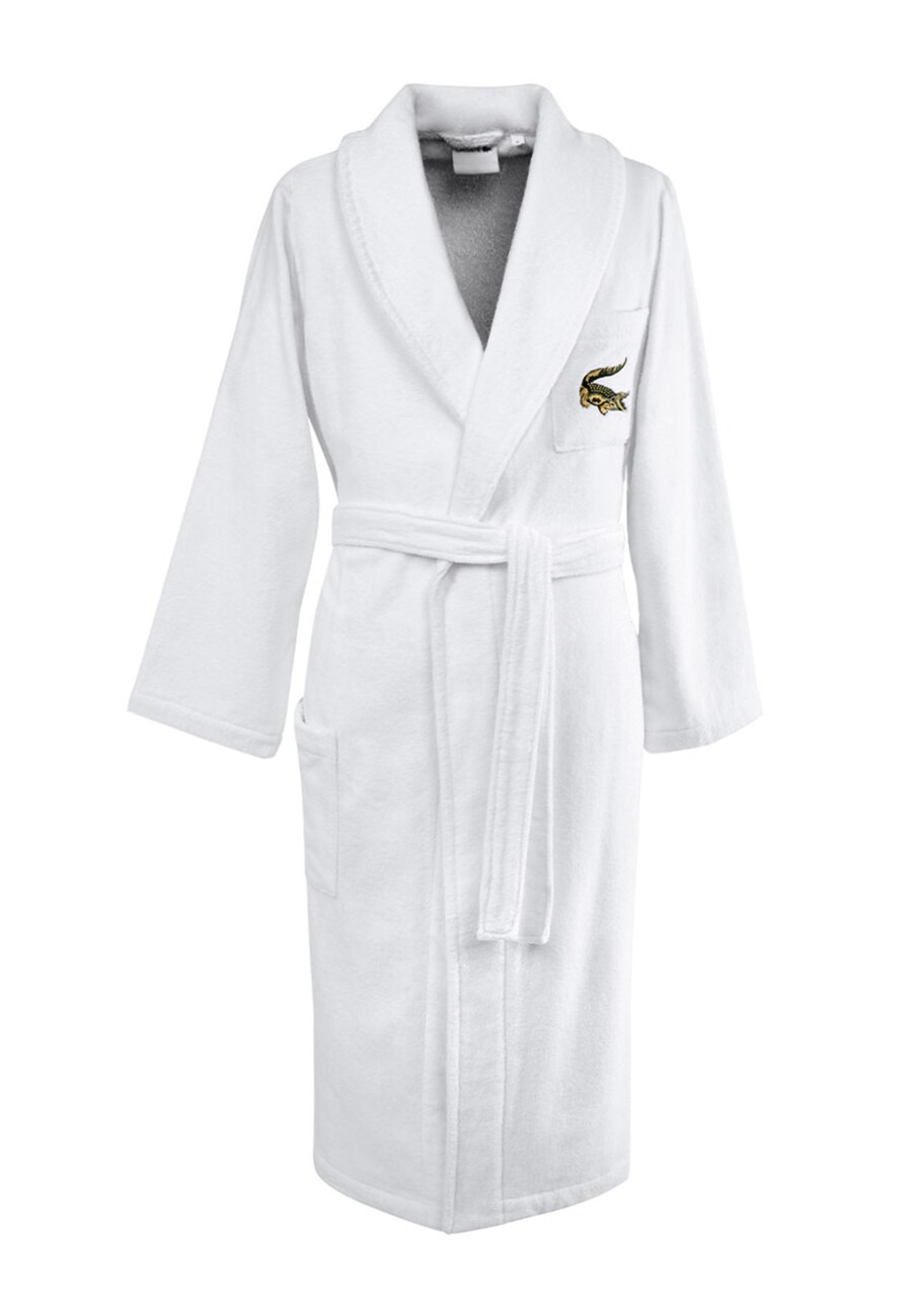 

Халат LACOSTE Long Bathrobe RENE, белый