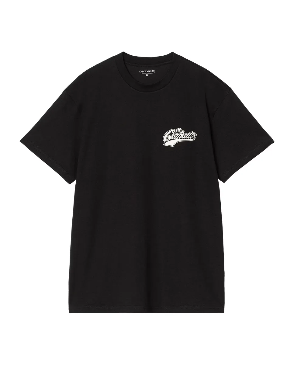 

Мужская футболка с логотипом с коротким рукавом Carhartt WIP, чёрный
