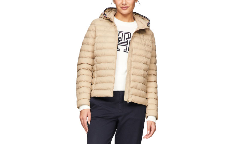 

Tommy Hilfiger Пуховик женский хаки, Khaki