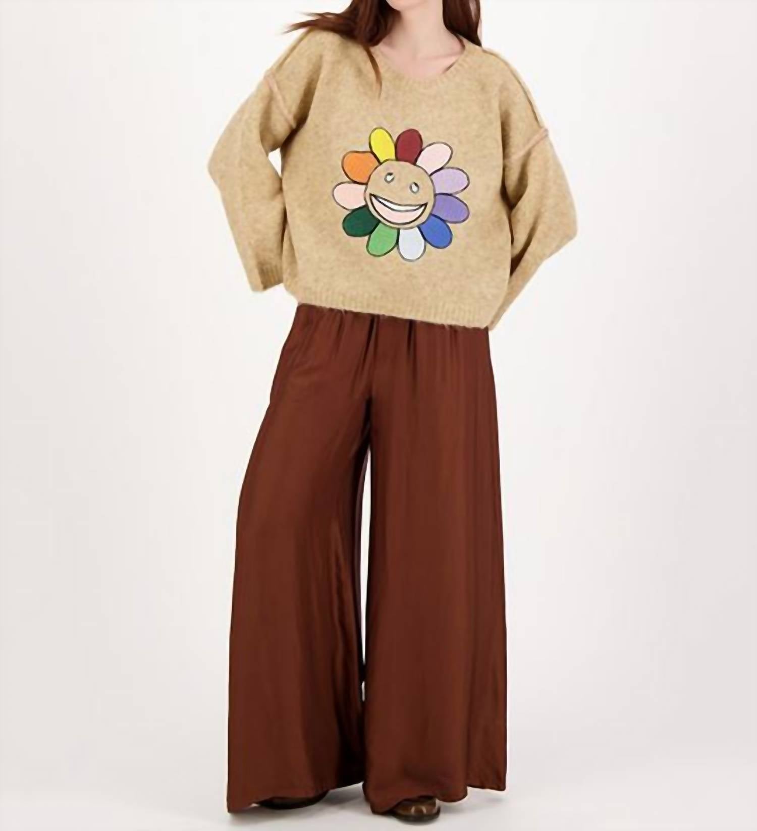 

Энни Широкие брюки в коричневом Me369