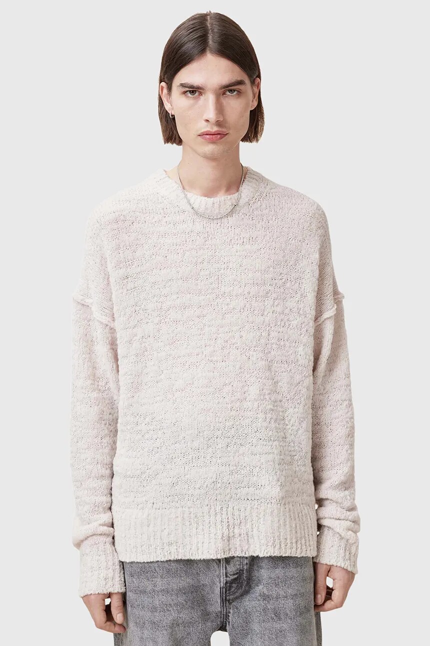 

Шерстяной свитер AllSaints CHILLION, белый
