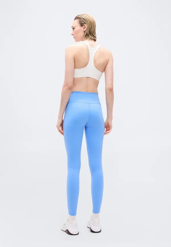 Леггинсы Nike Performance, цвет университетский синий/белый — фото 3