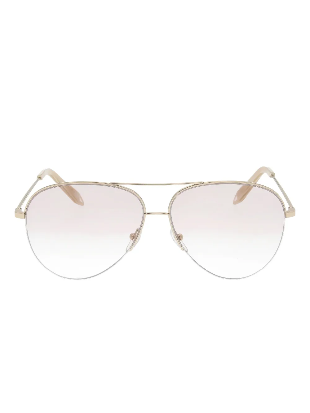 

Солнцезащитные очки с двойной перемычкой Victoria Beckham Eyewear, золотой