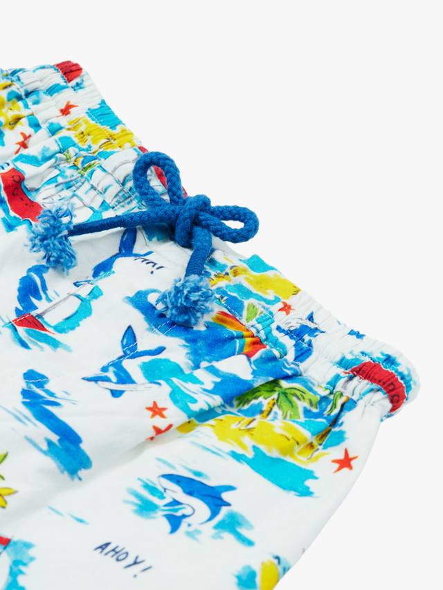Шорты Baby Edie из органического хлопка Frugi, Aloha — фото 3