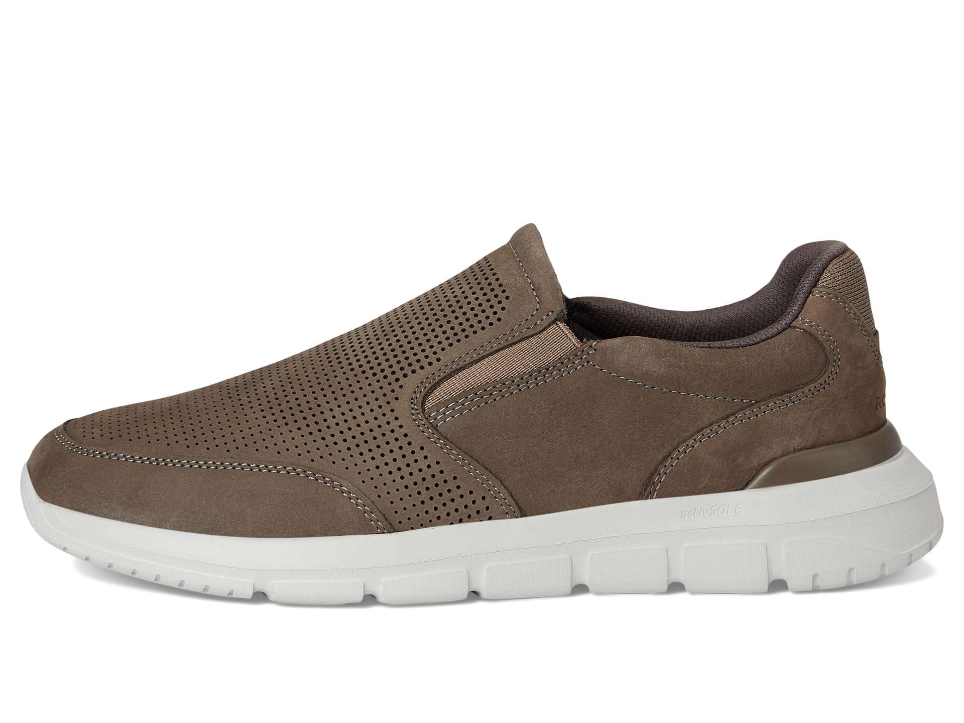 Кроссовки Rockport Jaimin, цвет Dark Taupe Leather — фото 4
