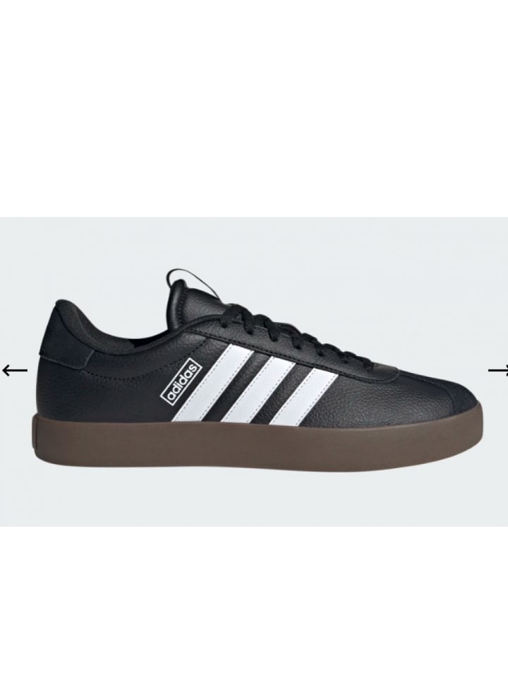 

Кроссовки на шнуровке adidas, черный