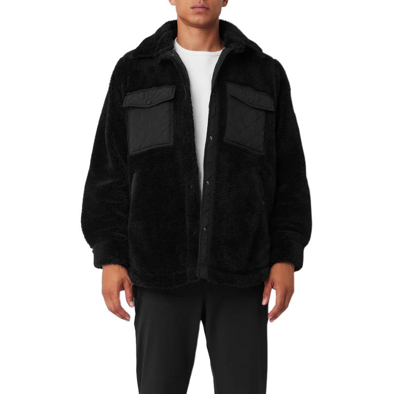 

Пальто с бархатистой текстурой, унисекс Alo Yoga, черный