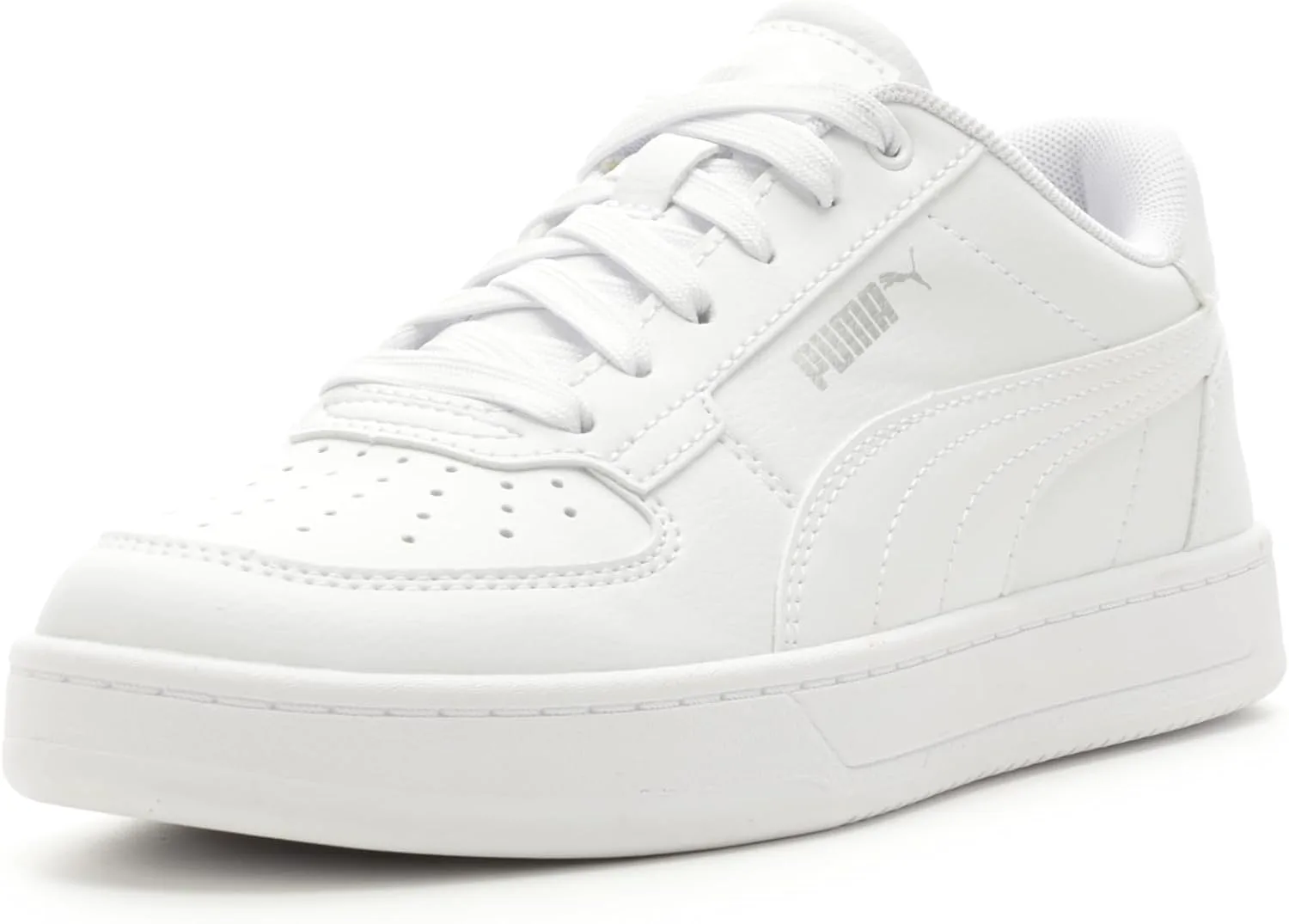 

Детские кроссовки PUMA Kids Boys Caven 2.0 на шнуровке, повседневные - черные, белый/серебристый/черный