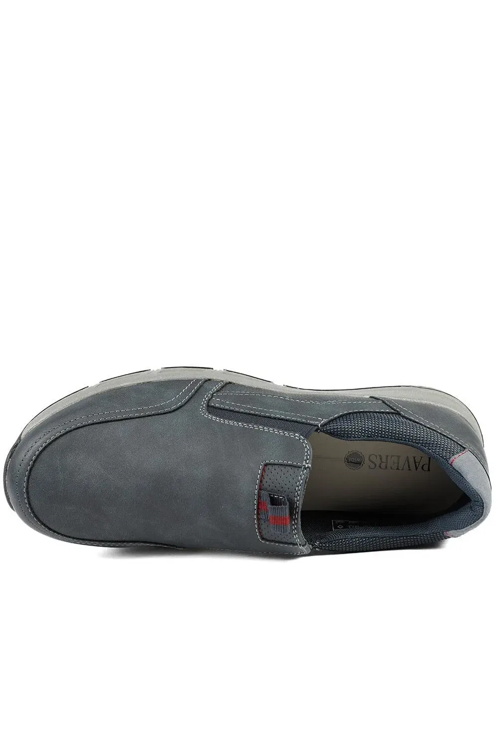 Повседневные туфли Slip On с широкой колодкой Pavers, темно-синий — фото 4