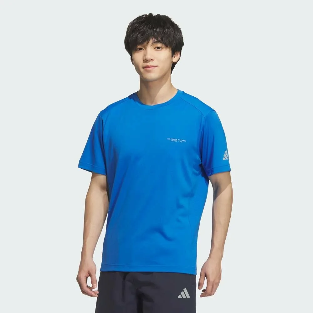 Футболка Adaptation Regular Fit с коротким рукавом Adidas, blue