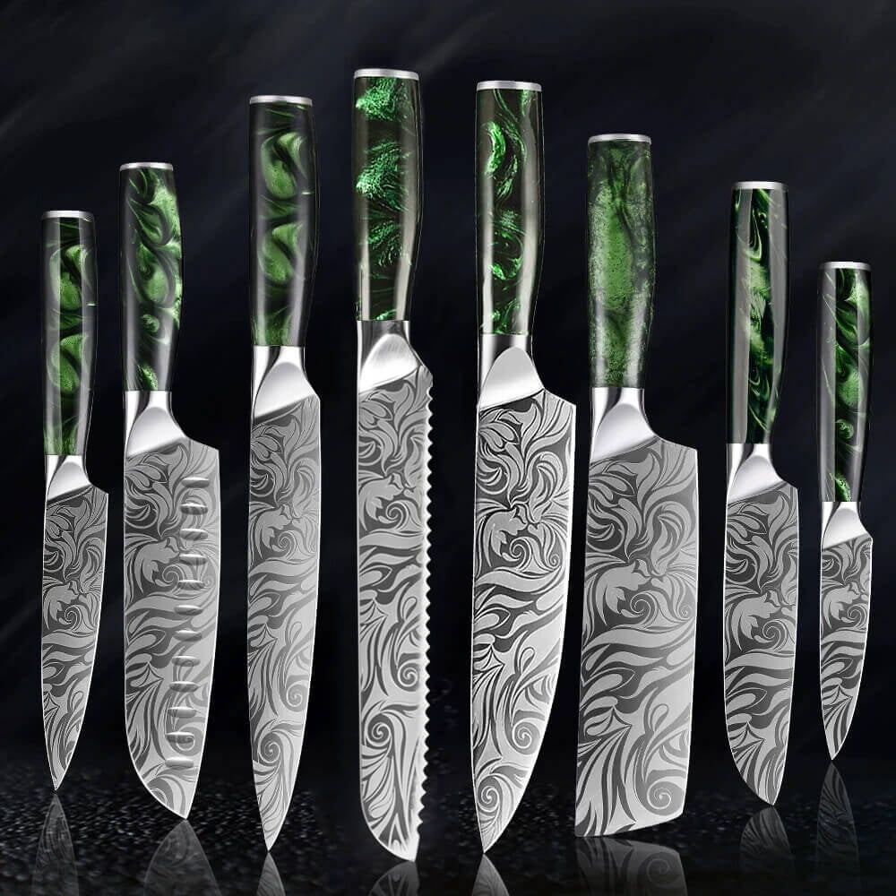 

Набор японских кухонных ножей Senken Knives, 8 предметов