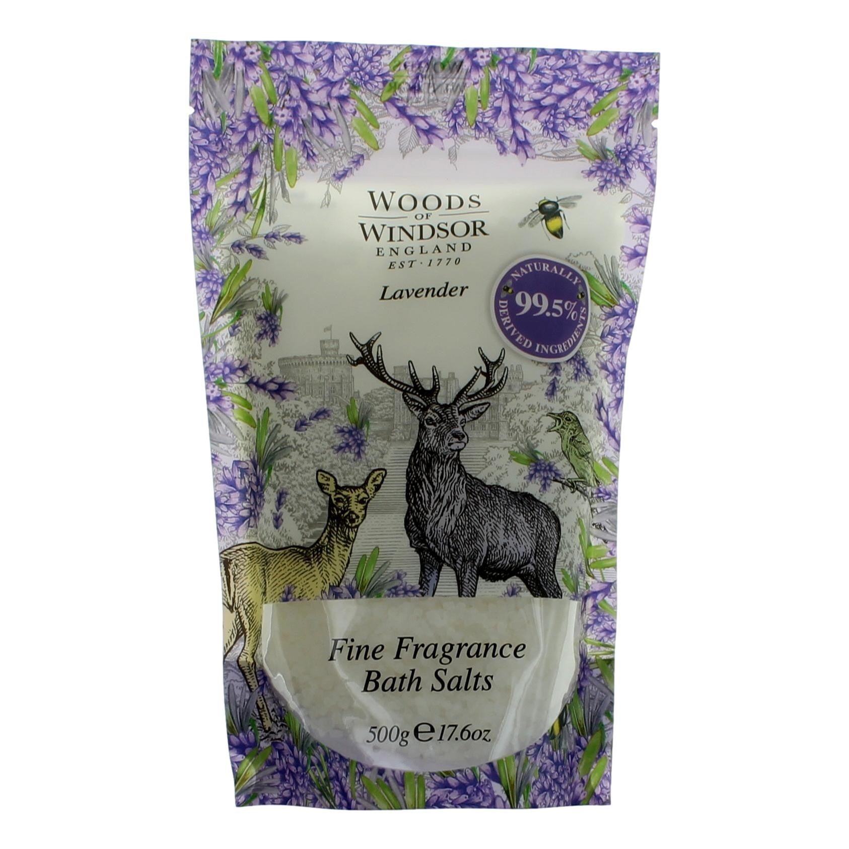 

Соль для ванн Woods Of Windsor Lavender от Woods Of Windsor, 17,6 унций, для женщин Woods Of Windsor, Clear/Transparent