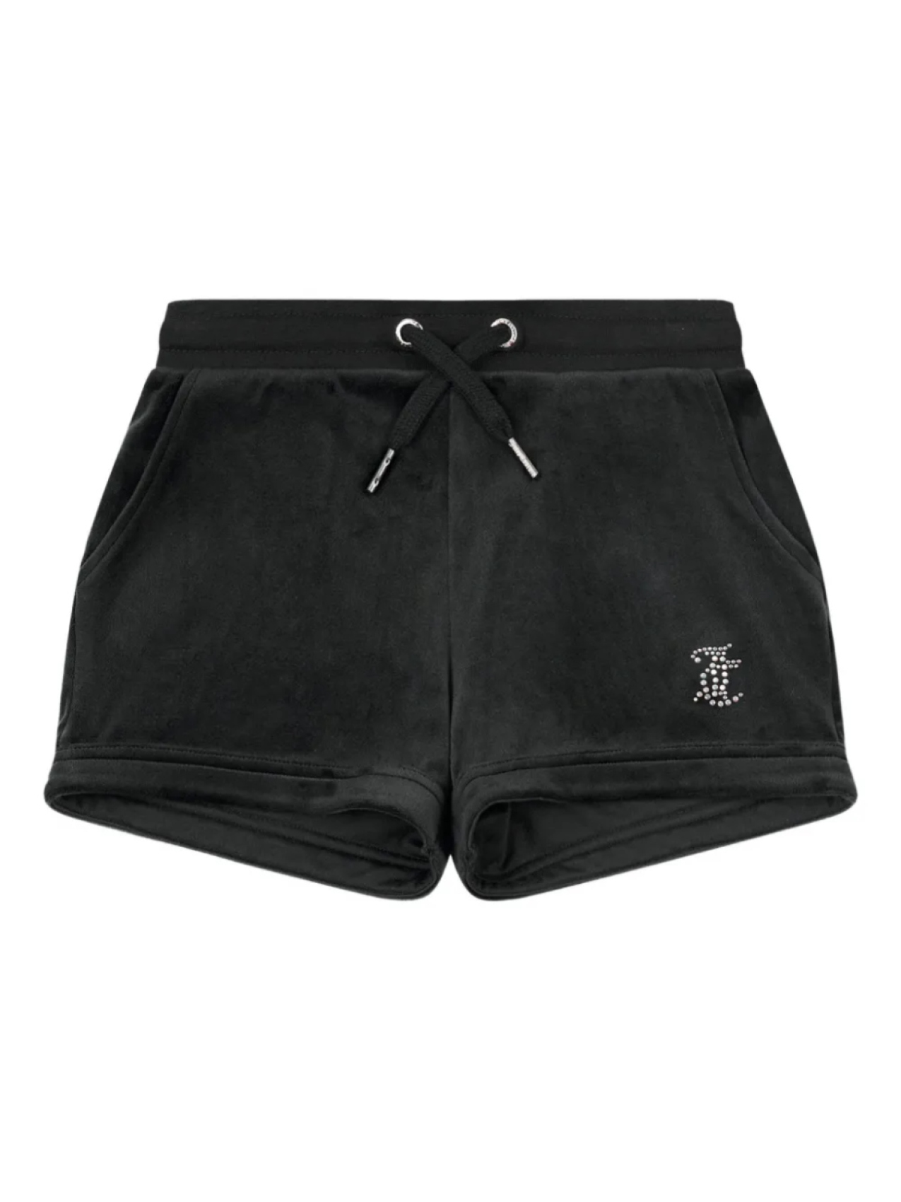 

Детские шорты Juicy Couture с логотипом Juicy Couture Kids, черный