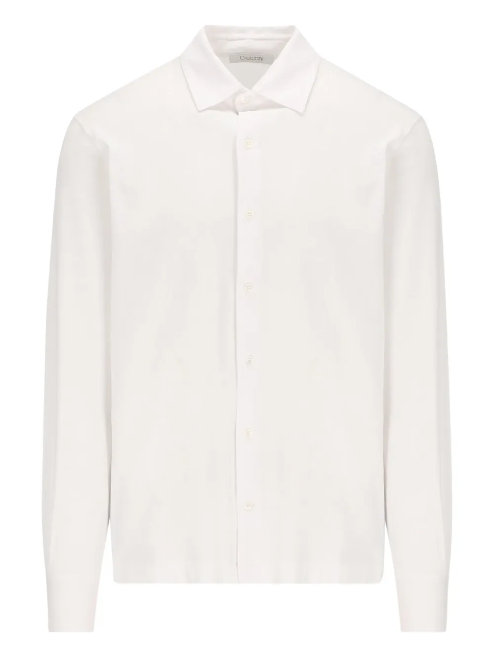 

Хлопковая рубашка Cruciani, белый