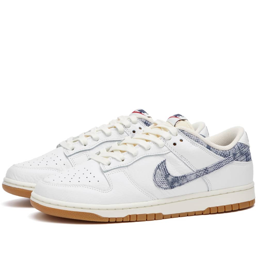 

Кроссовки Nike Dunk Low, белый/серый