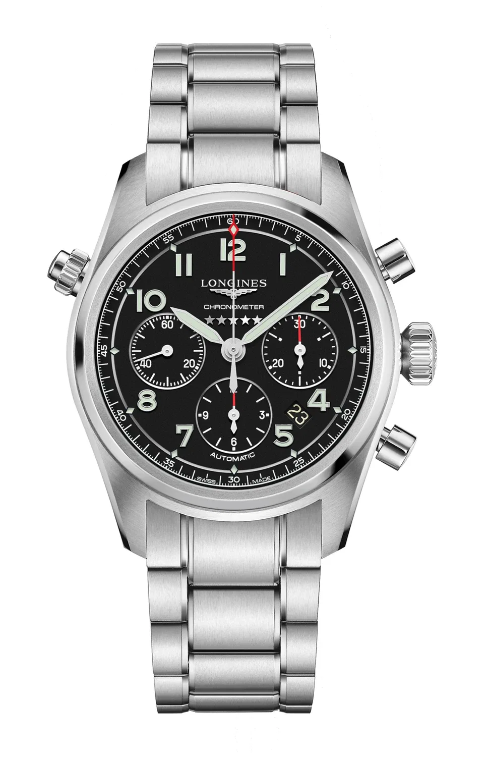 LONGINES SPIRIT - L3.820.4.53.6, золотой