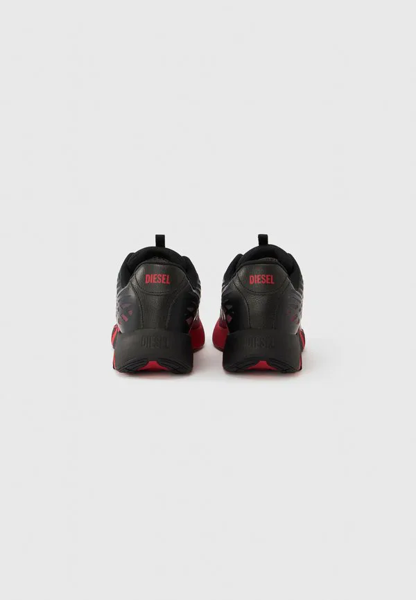 Низкие кроссовки vit 500 Diesel, Black/Chinese Red — фото 3