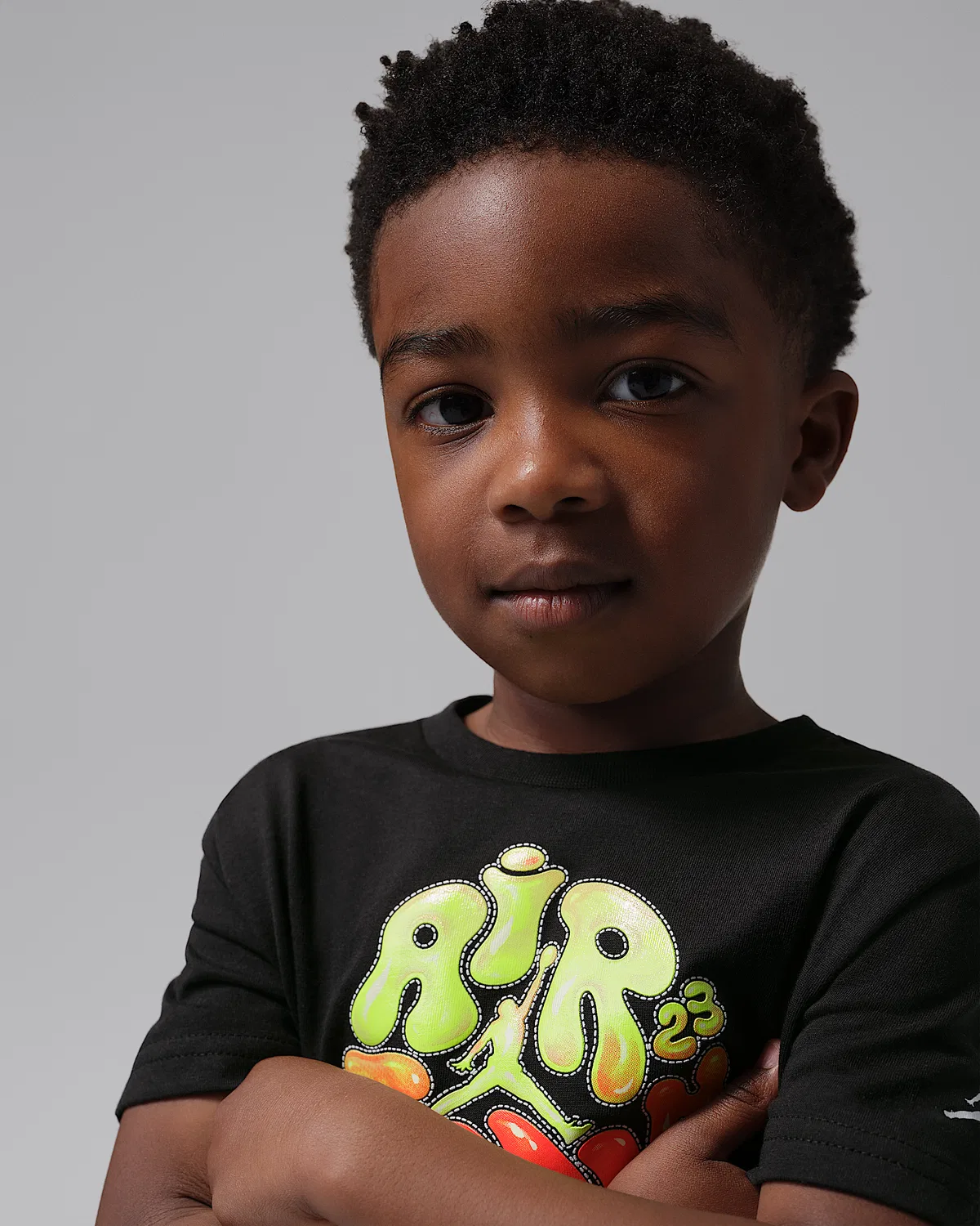Футболка Toddler Bubble T-Shirt Jordan Super Splash, Black — фото 3