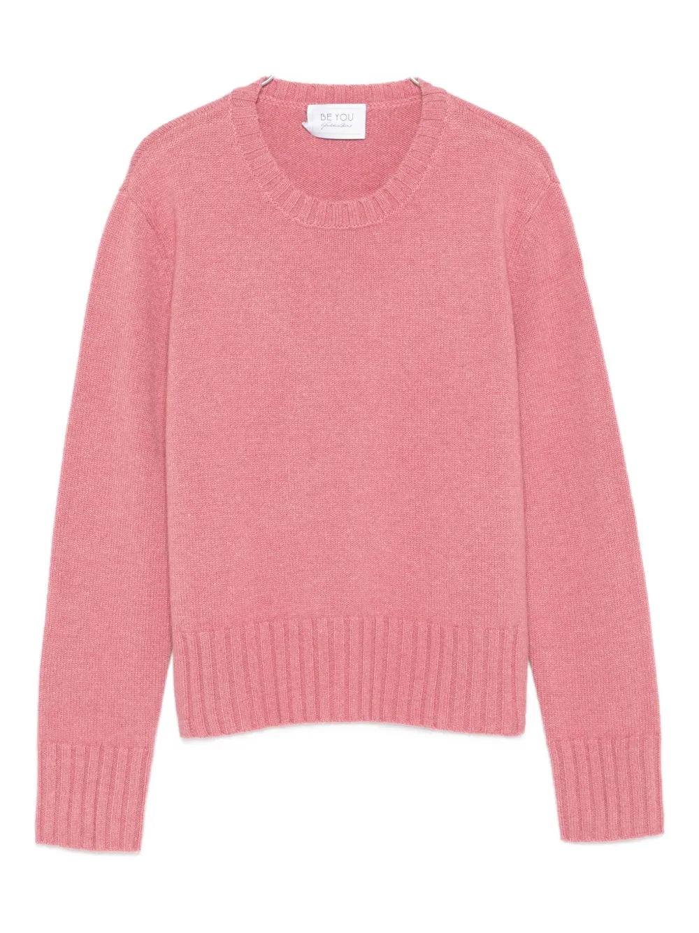 

Рифленый свитер Be You, розовый