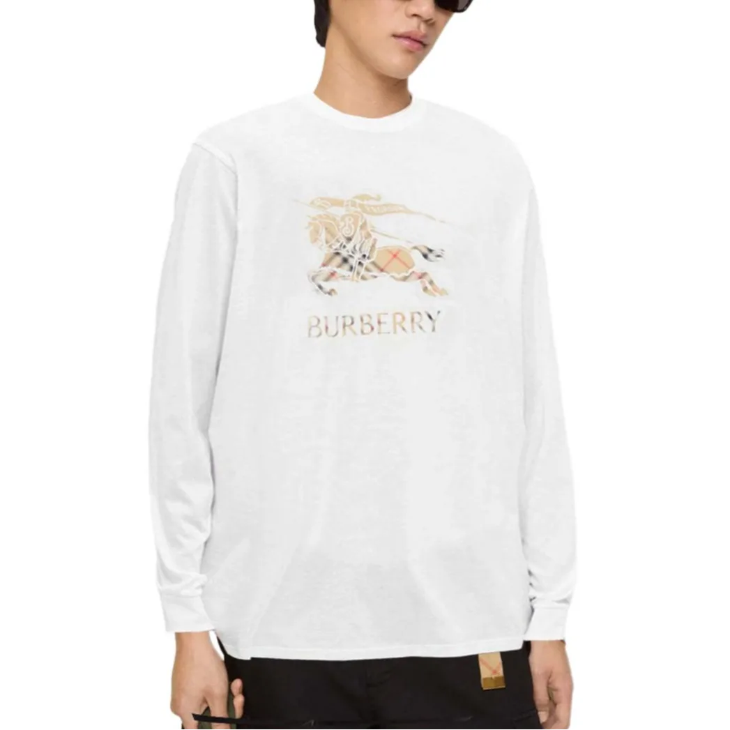 Футболка Burberry мужская Chalk White — фото 3
