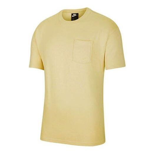 

Футболка sportswear men's crew neck short sleeved yellow Nike, желтый