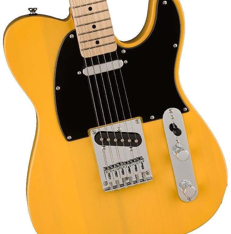 

Электрогитара Squier by Fender Sonic Telecaster Electric Guitar Butterscotch Blonde