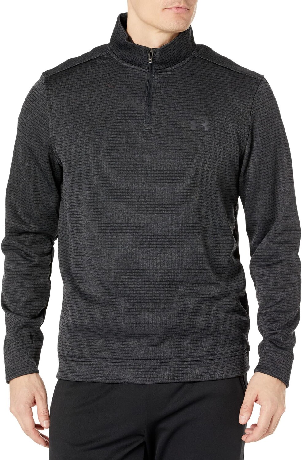 

Свитер Storm из флиса на молнии 1/4 Under Armour Golf, цвет Black/Black